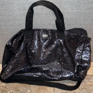 Sequins weekender bag